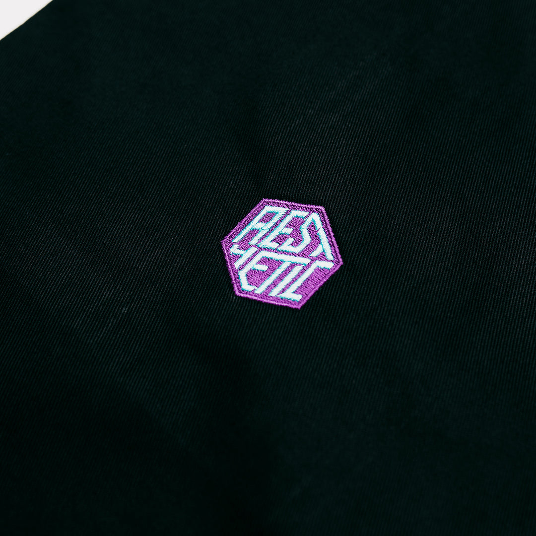 The Alpha+ Kimono (Black/Emerald)