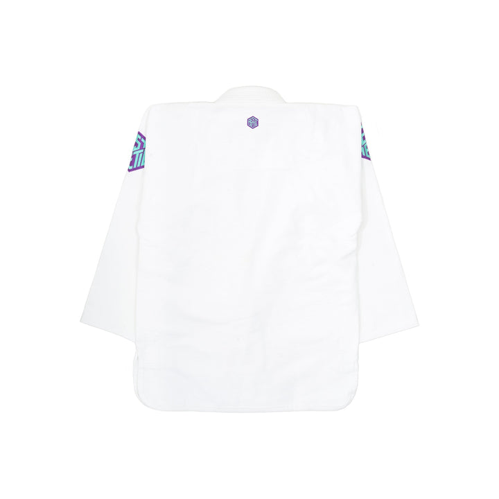 The Alpha+ Kimono (White/Emerald)