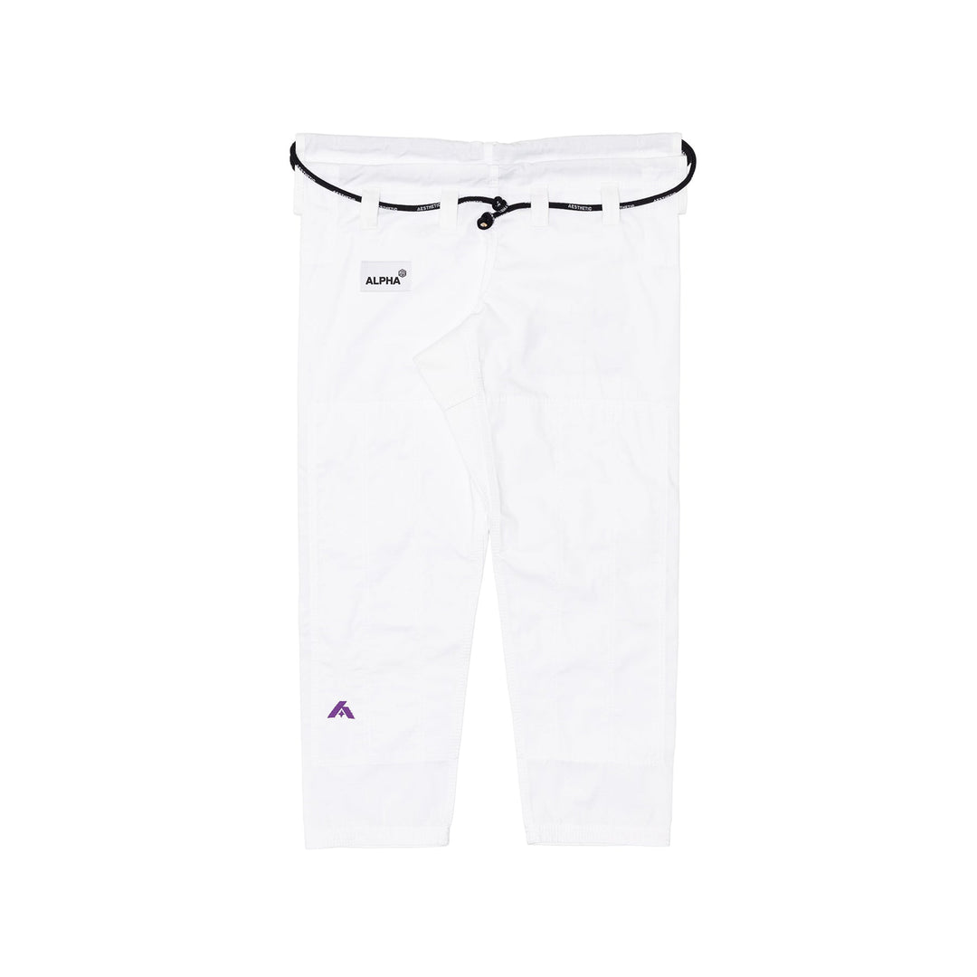 The Alpha+ Kimono (White/Emerald)