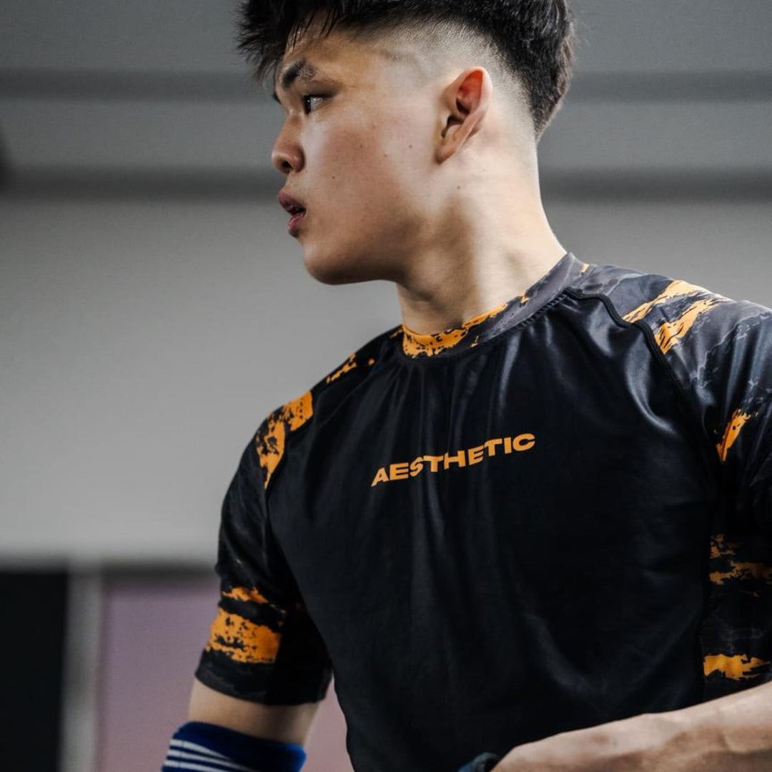 AESTHETIC Blaze Short Sleeve BJJ Rashguard