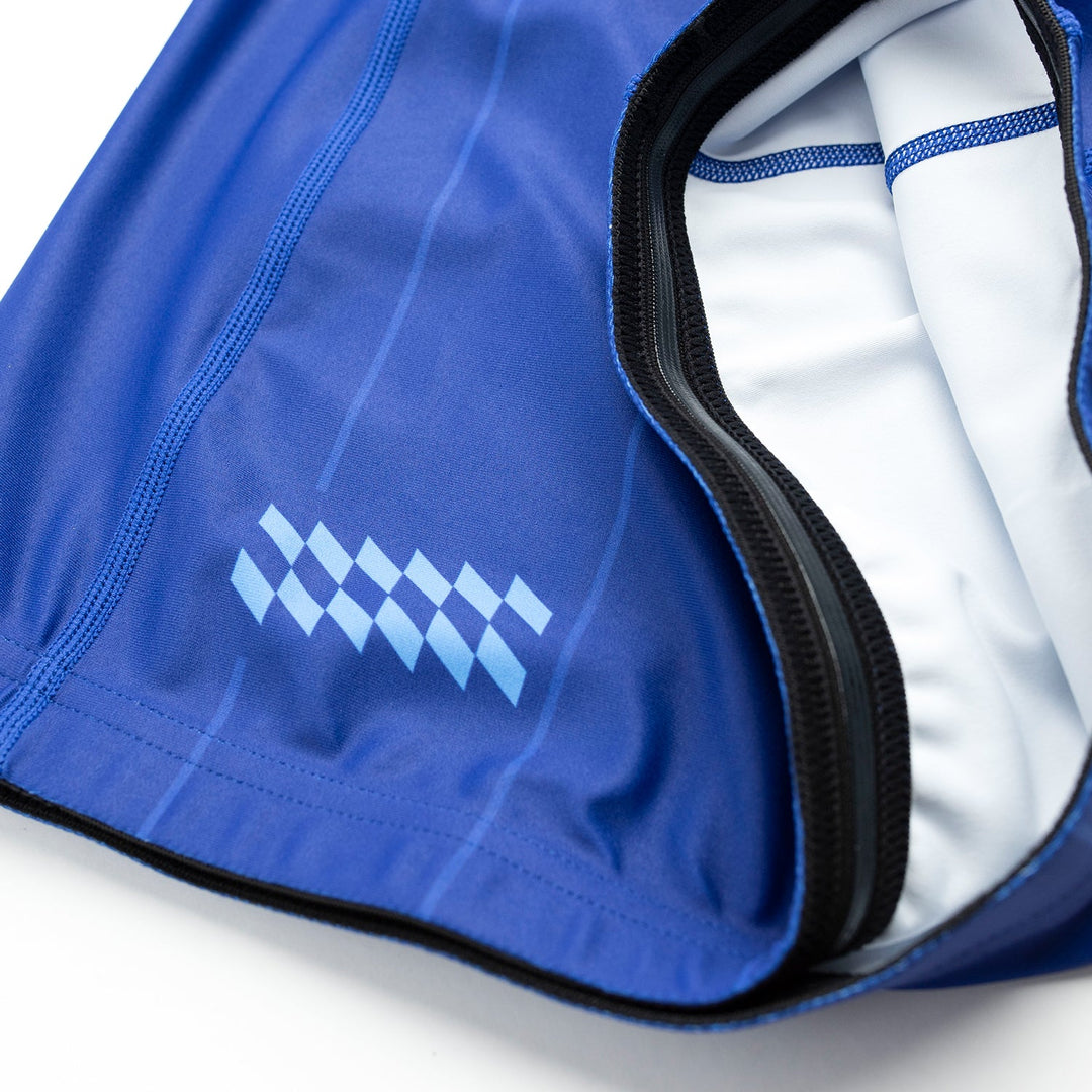 AESTHETIC UK Long Sleeve Ranked Rashguard 2026 Blue - lining details