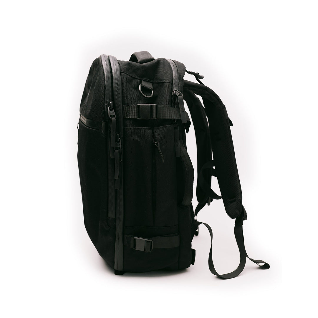 AESTHETIC Omni Pack 35L - Black BJJ Backpack side view