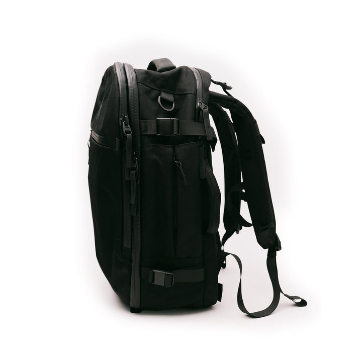 AESTHETIC Omni Pack 35L - Black BJJ Backpack side view