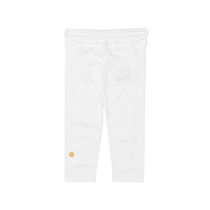 AESTHETIC Dragon Kimono BJJ Gi – White pants front view