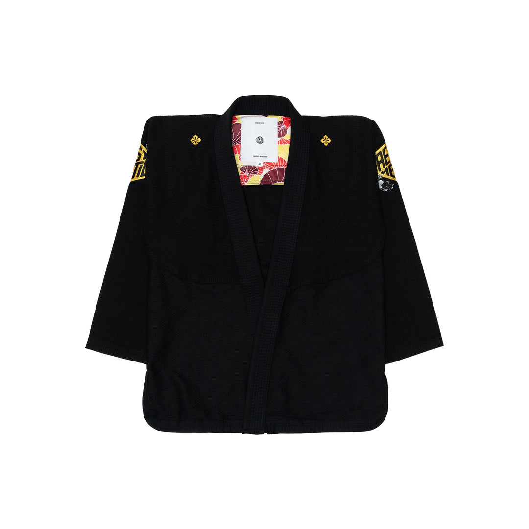 aesthetic bjj koi kimono black
