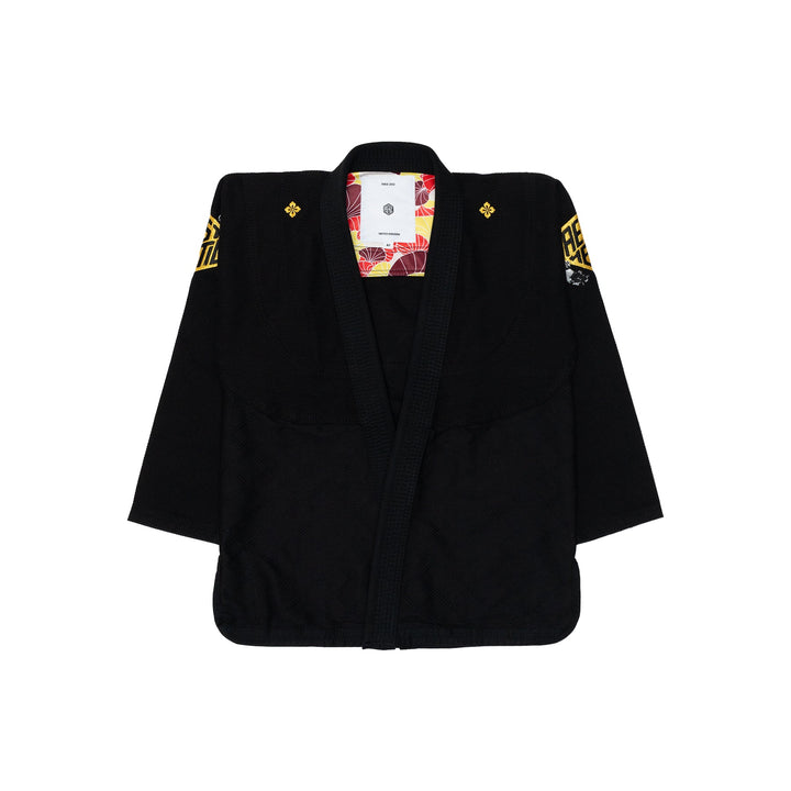 aesthetic bjj koi kimono black