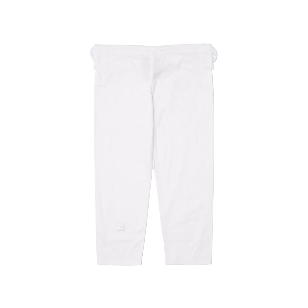 AESTHETIC Pan Ams Meregali Kimono BJJ Gi – White pants back view