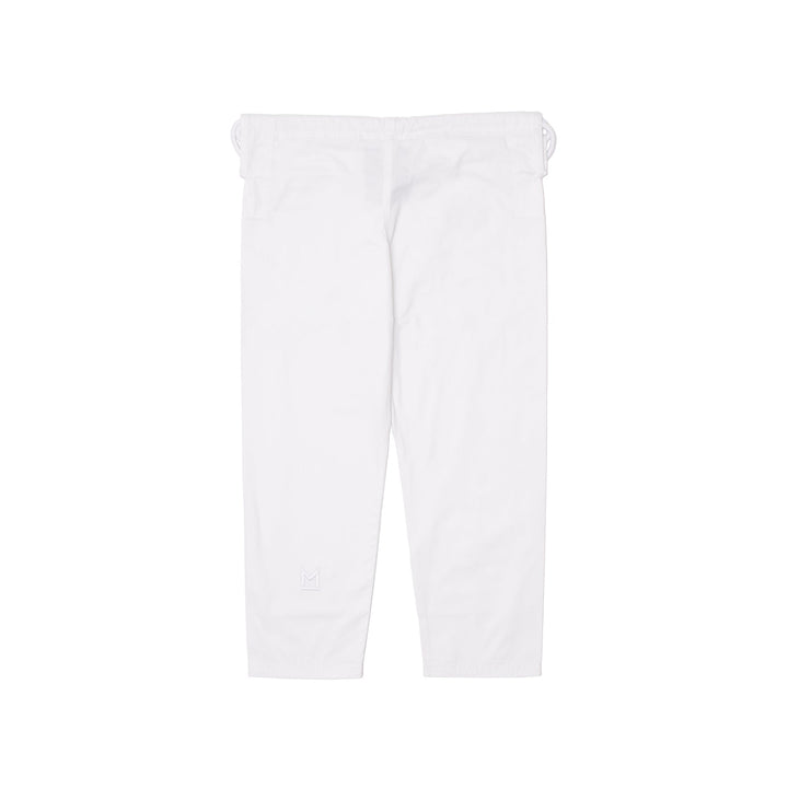 AESTHETIC Pan Ams Meregali Kimono BJJ Gi – White pants back view