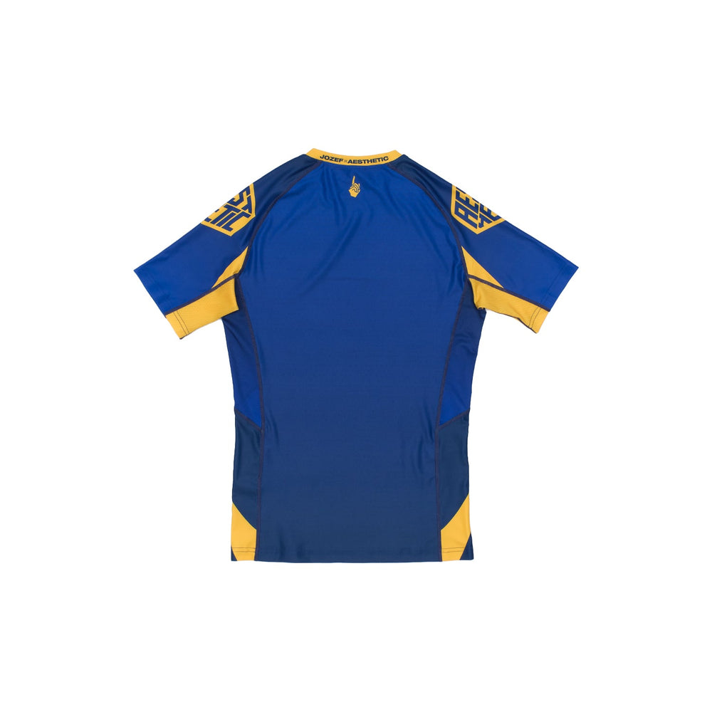 AESTHETIC Polaris Jozef Chen Short Sleeve BJJ Rashguard – back view