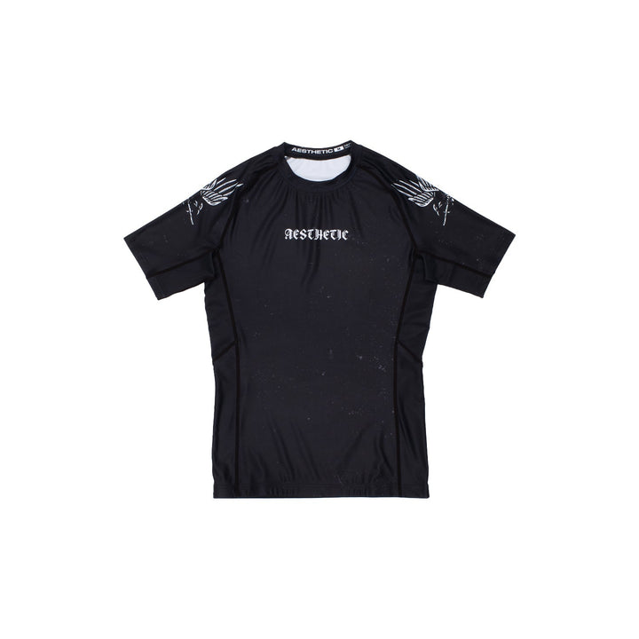 AESTHETIC Better Luck Next Time Short Sleeve BJJ Rashguard – front view