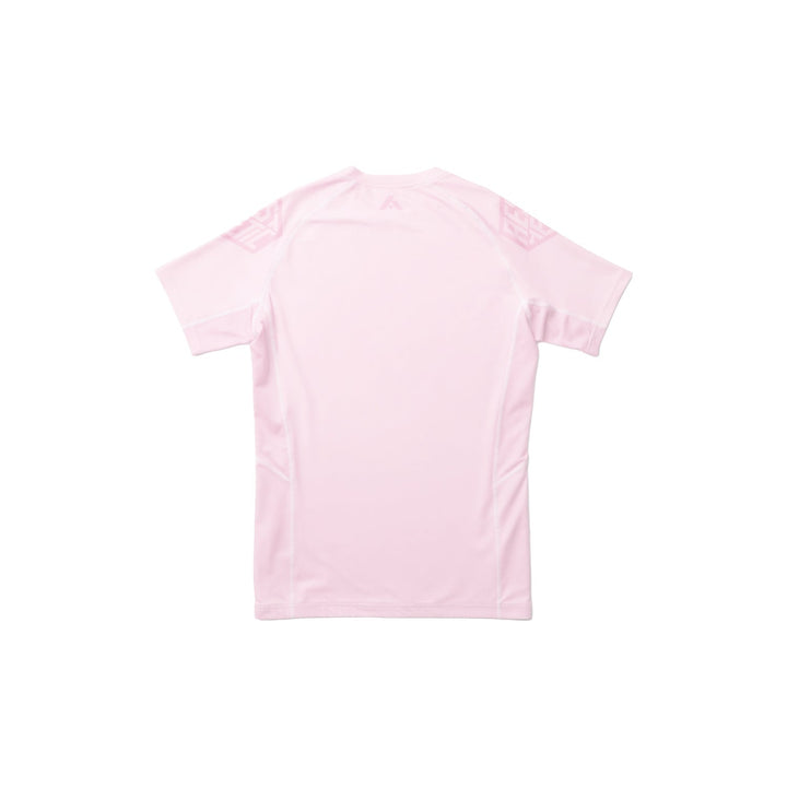 Pastel Pink Short Sleeve Rashguard