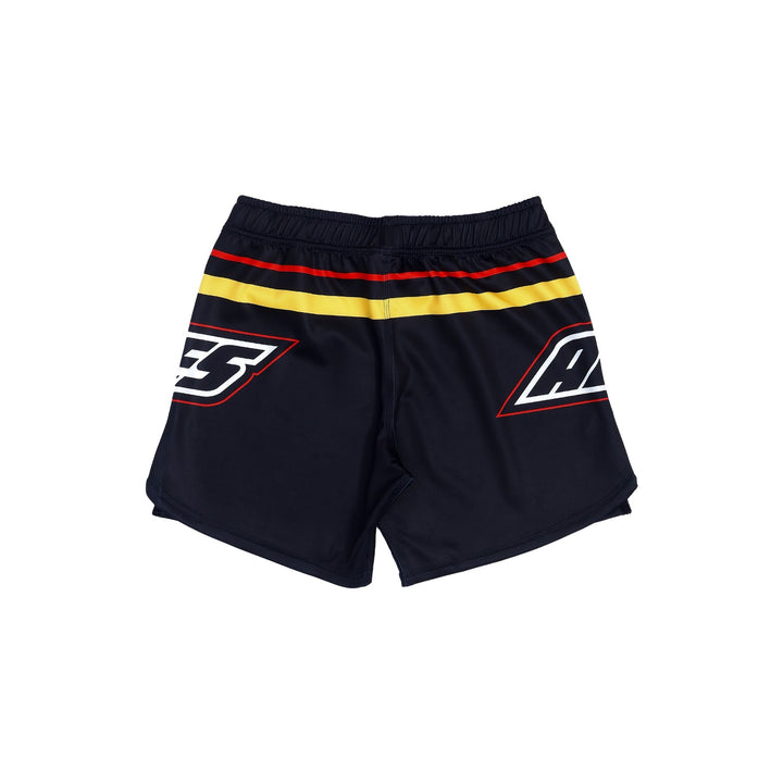 AESTHETIC Moto Owen Jones Combat Nogi Shorts – Black back view