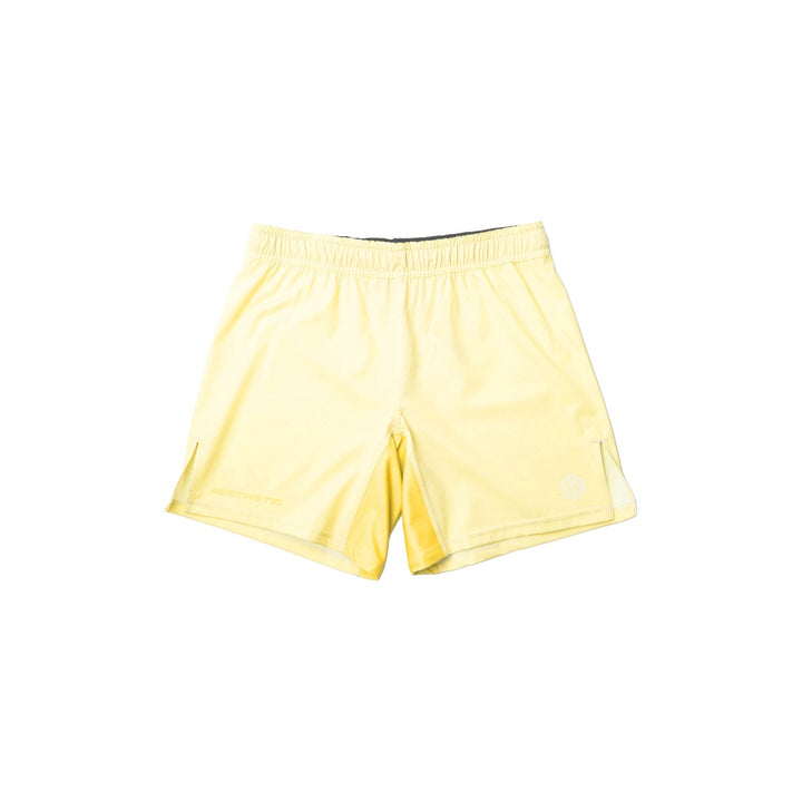 Pastel Yellow Grappling Shorts