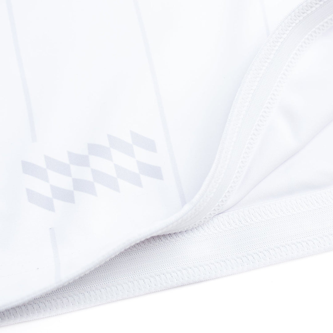 AESTHETIC UK Long Sleeve Ranked Rashguard 2026 White - lining details
