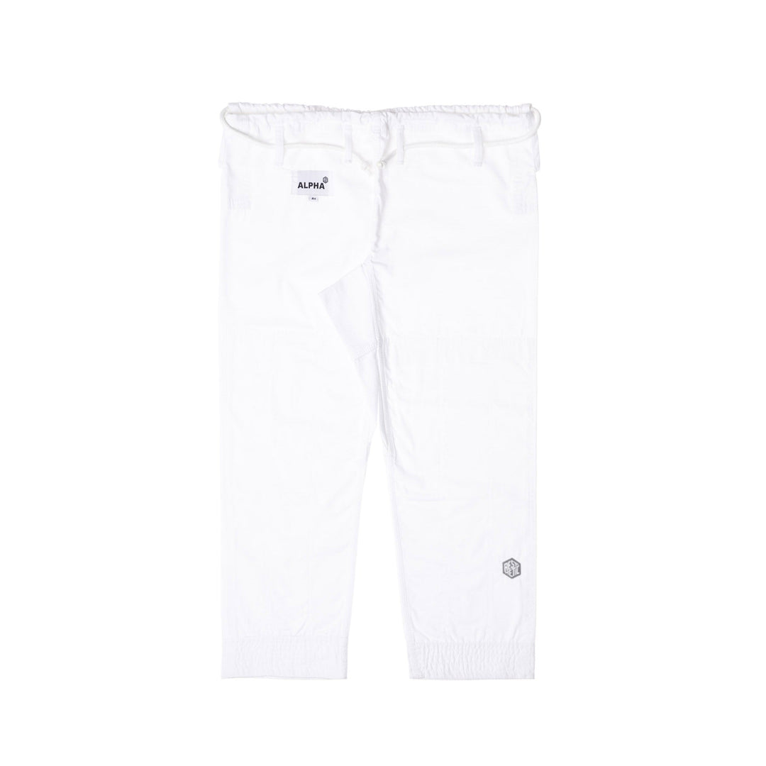 The Alpha Kimono (White/Grey)